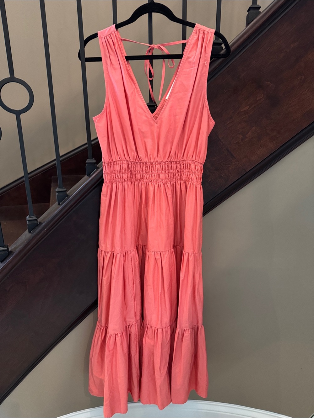 New with Tags Coral Tiered V-Neck Maeve Maxi Dress - Womens size 8